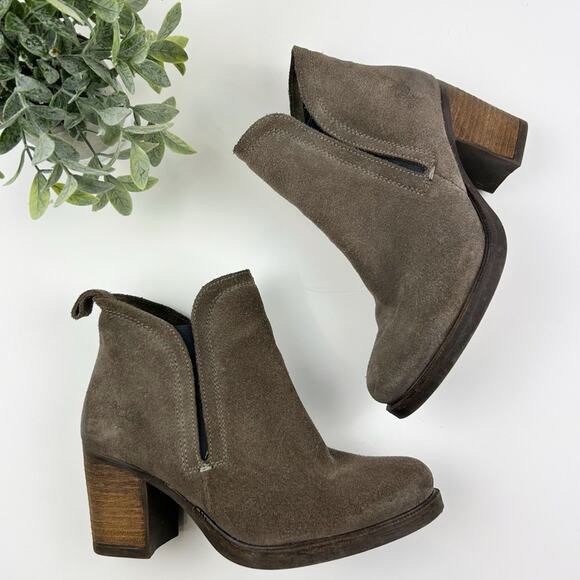 Bos. & Co. Belfield Boot Grey Oil Suede Size 38 - Picture 1 of 10